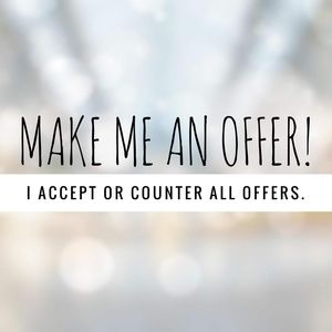 Make me an offer!